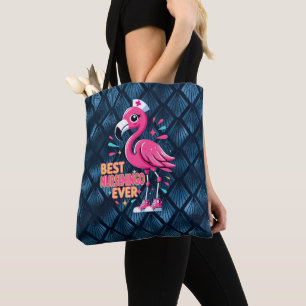 Best Nursemingo AldriNurse Flamingo Älskare Tygkasse
