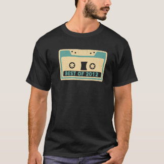 Best of 2012 S Cassette Tape Player Vintage Retro T Shirt