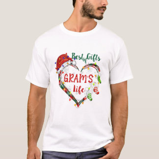 Best Of Gifts In Gram 'S Life Heart Christmas Ligh T Shirt