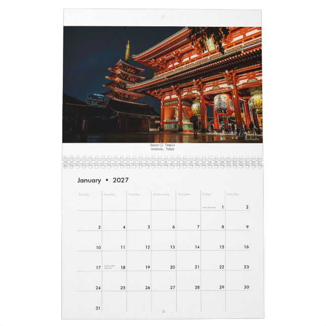 Best of Japan - 2026 Calendar Kalender (Jan 2027)
