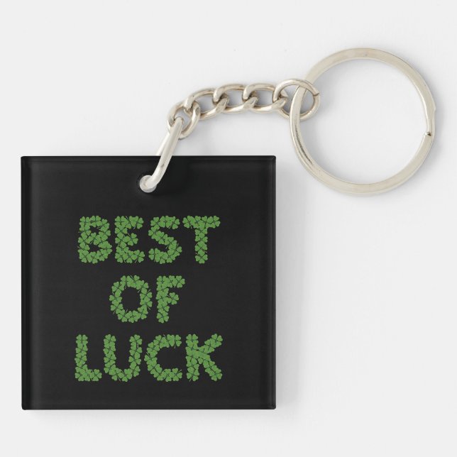 Best of Luck Clovers Greeting (Baksidan)