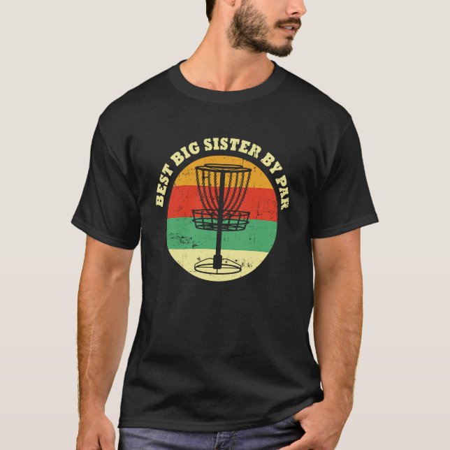 Best Older Sister Disk Golf Frisbees Golfer G T Shirt (Framsida)