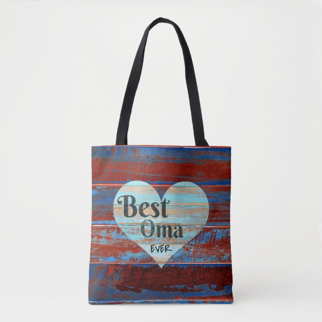 Best Oma Aldrite Tote Bag Tygkasse (Framsida)