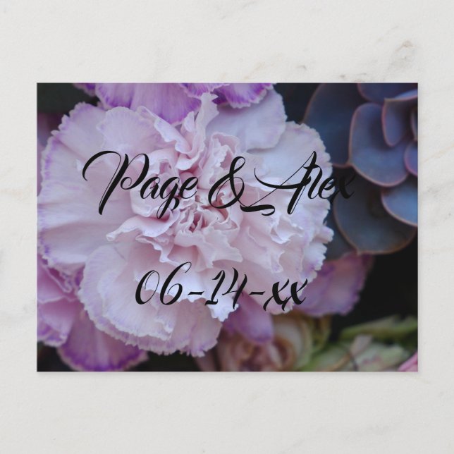 Best Önskemål Newly Weds Bröllop Destiny P Vykort (Framsida)