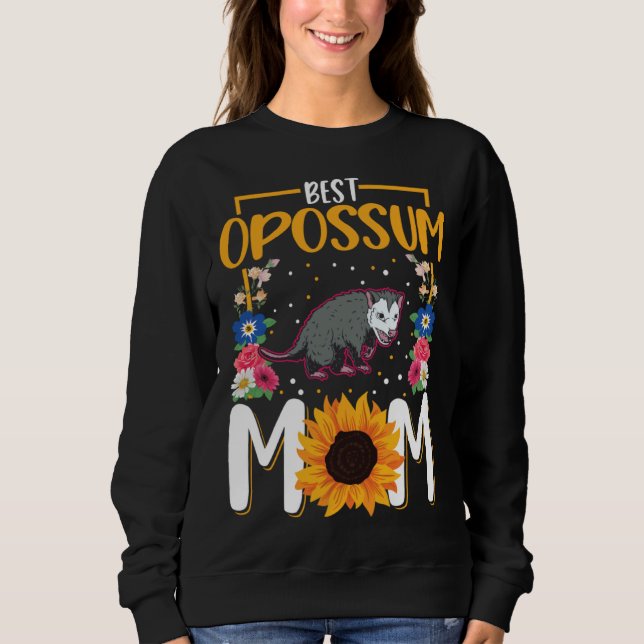 Best Opossum Mom Ever Trash Cat Possum Opossum T Shirt (Framsida)