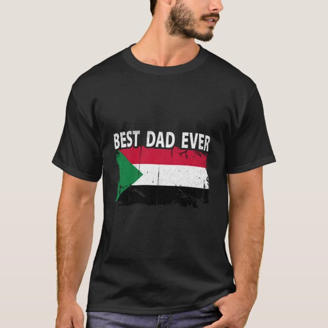 Best Palestinian Dad Ever Father'S Day Palestine F T Shirt (Framsida)