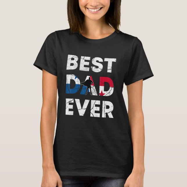 Best Panamanian Dad Ever Panama Daddy Father s Day T Shirt (Framsida)