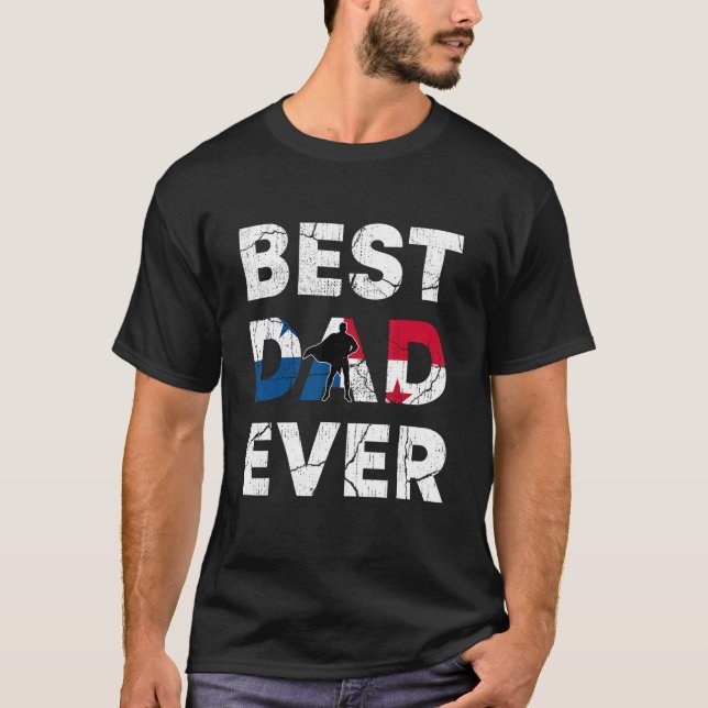 Best Panamanian Dad Ever Panama Daddy Father s Day T Shirt (Framsida)