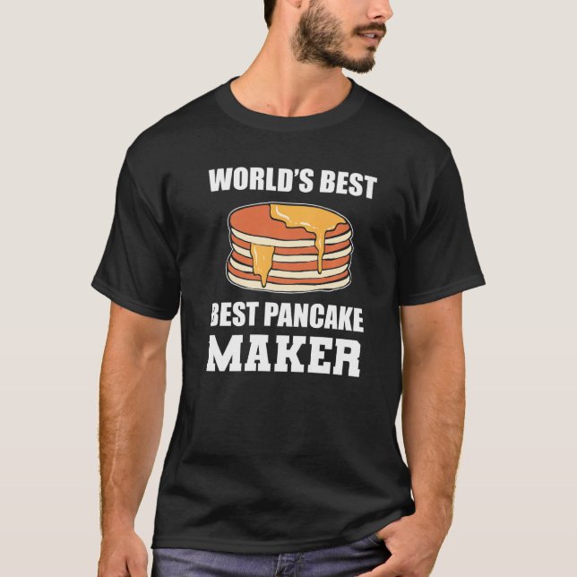 Best Pancake Maker Pancake T Shirt (Framsida)