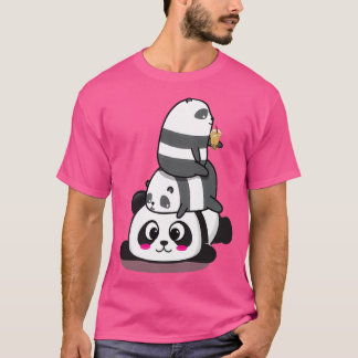 Best Panda Bubble Tea T Shirt