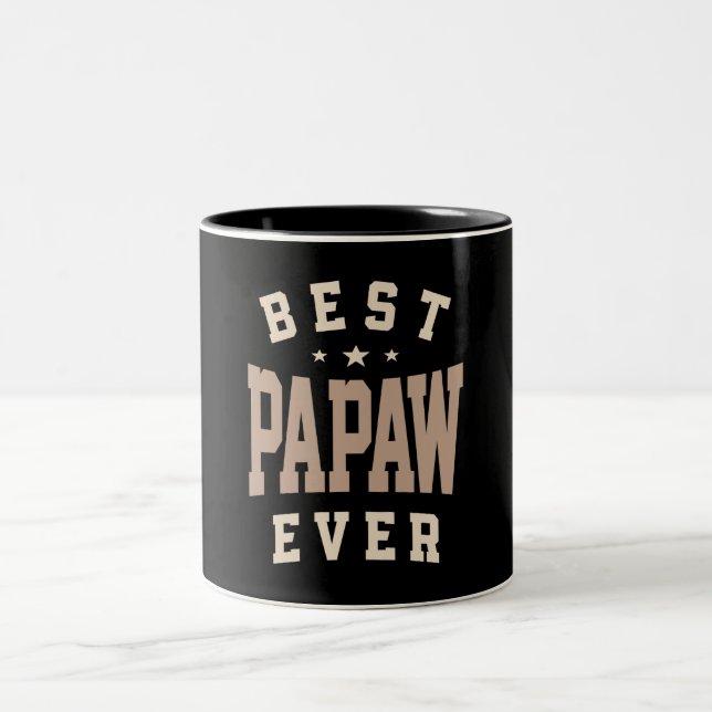Best Papaw nånsin - Pappa Grandpa Två-Tonad Mugg (Center)