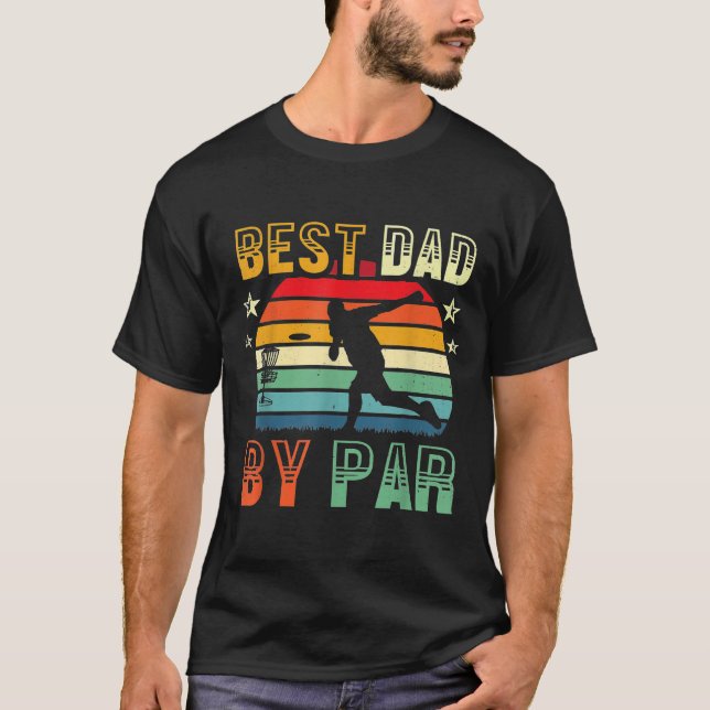 Best Pappa by Par Disk Golf Golfer Golfing Frisbee T Shirt (Framsida)