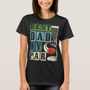 Best Pappa by Par Funny Disk Golf Player-diskett T Shirt