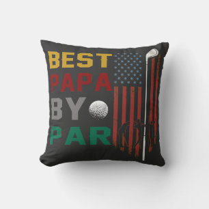 best pappa by par golf T-Shirt Kudde