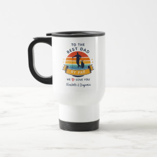 Best Pappa by Par Retro Fars dag Kids Photo Golf Resemugg