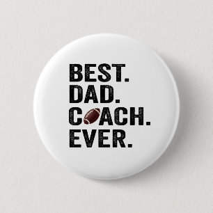Best Pappa Coach All Fars dag Football Gift Knapp
