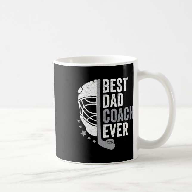 Best Pappa Coach Fars dag Hockey Kaffemugg (Höger)
