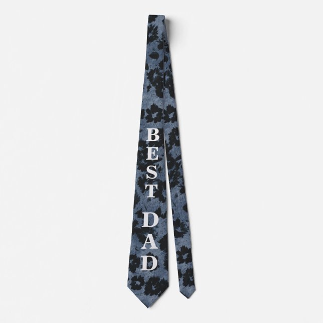 Best Pappa Gift for Fars dag Tie Necktie Slips (Framsida)
