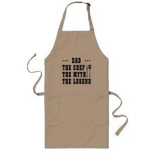 Best Pappa Legendary Chef Grilling Apron Långt Förkläde