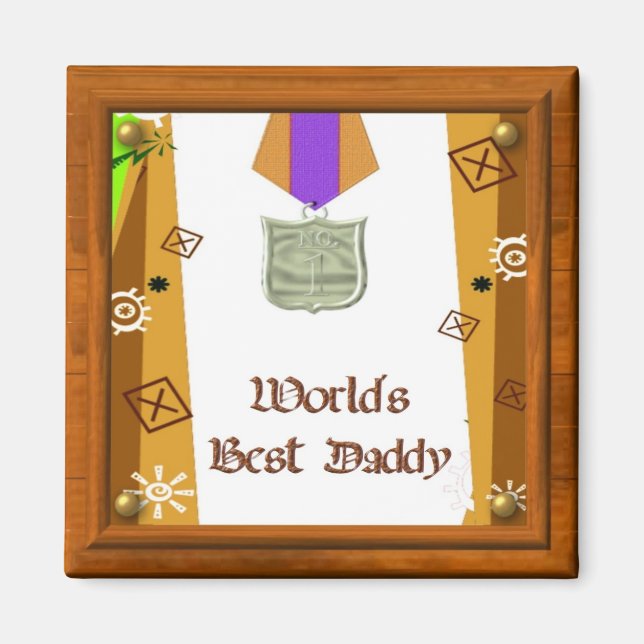 Best Pappa Magnet (Framsidan)