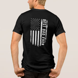 Best Pappa någonsin - American Flagga T-Shirt