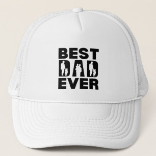 Best Pappa någonsin Kid Silhouette Keps