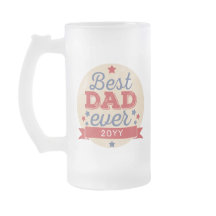 Best Pappa någonsin Patriotic Stars Retro Photo