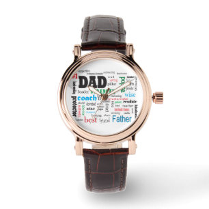 Best Pappa Ord Cloud Armbandsur