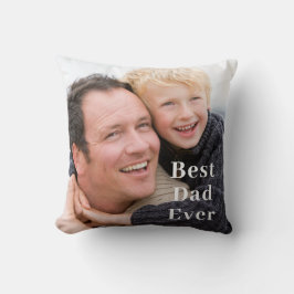 Best Pappa Photo Kudde