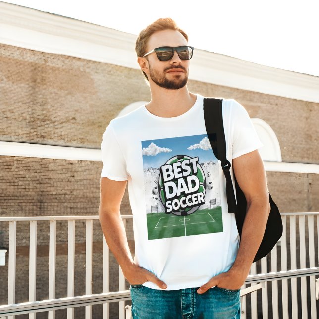 Best Pappa-soccer graffiti T-Shirt (Skapare uppladdad)
