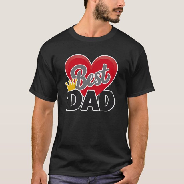 Best Pappa T-Shirt - Perfekt Fars dag Gift (Framsida)