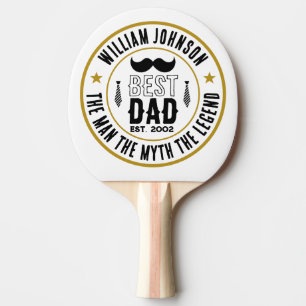 Best Pappa The Man Myth Legend Fars dag Pingisracket
