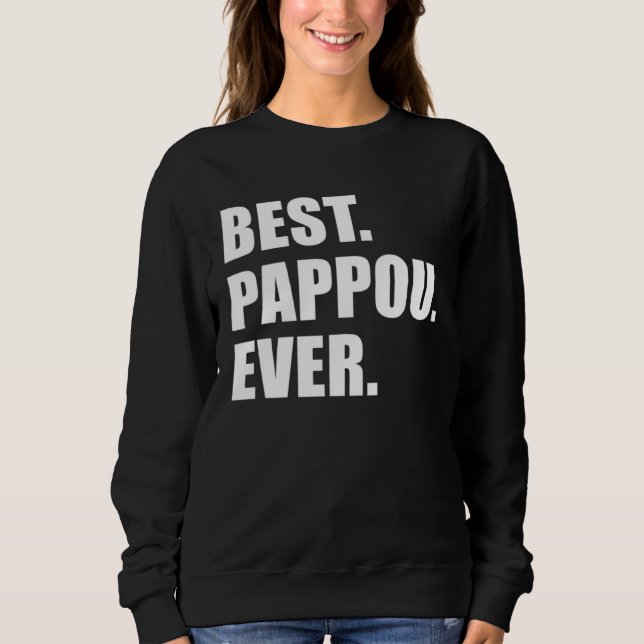 Best Pappou Ever Greek Grandfather  1 T Shirt (Framsida)