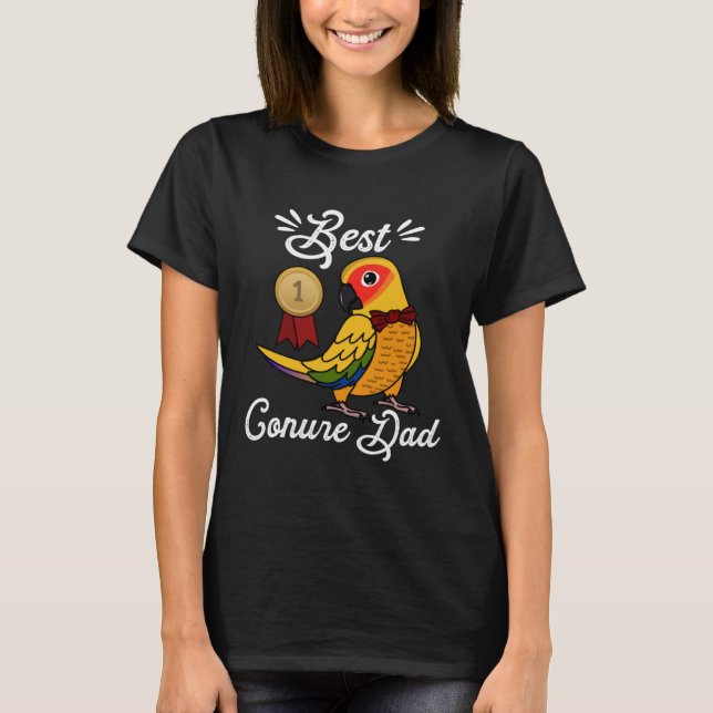 Best Parrot Pappa I Sol Conure T Shirt (Framsida)