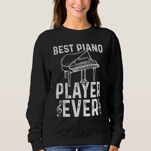 Best Piano Player   Pianist Player Piano   T Shirt (Framsida)