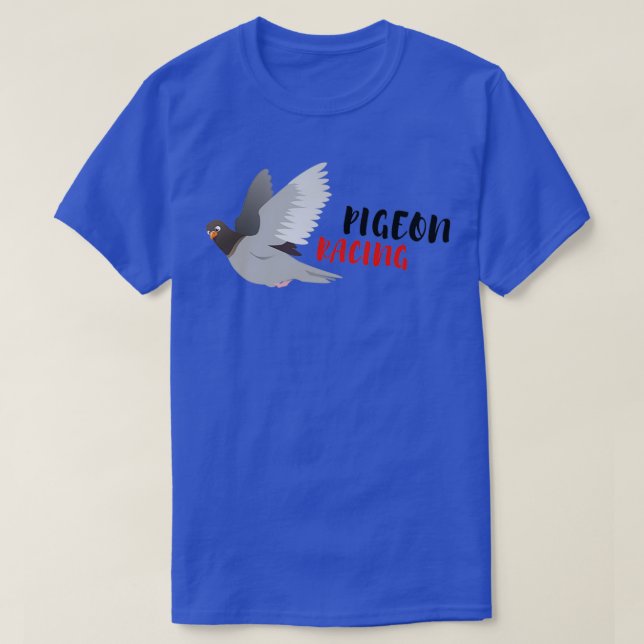 Best Pigeon Racing 4 T Shirt (Design framsida)