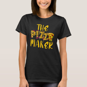 Best Pizza Baker Funny Pizza Maker Pizzeria Italia T Shirt