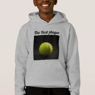 Best Player Tennis Boll Trendig Modern Black T Shirt