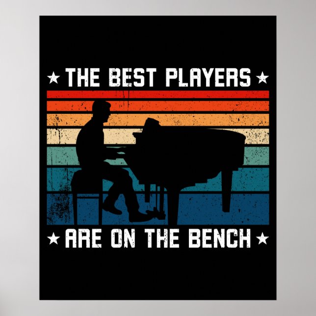 Best Players are on the Bench Poster (Framsidan)