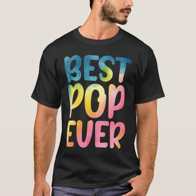 Best Pop Ever  Father's Day Pop T Shirt (Framsida)