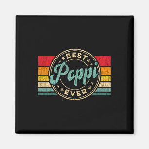 Best Poppi-Vintagen Retro Far&#; s Day Gift Magnet