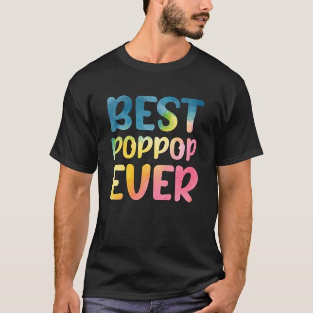 Best Poppop Ever Father's Day Poppop T Shirt (Framsida)