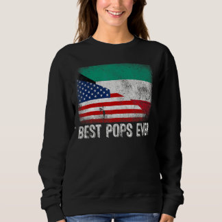 Best Pops All American Kuwait Flagga Graphic Far T Shirt