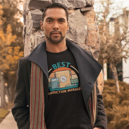 Best Production Manager - Retro UPM T Shirt