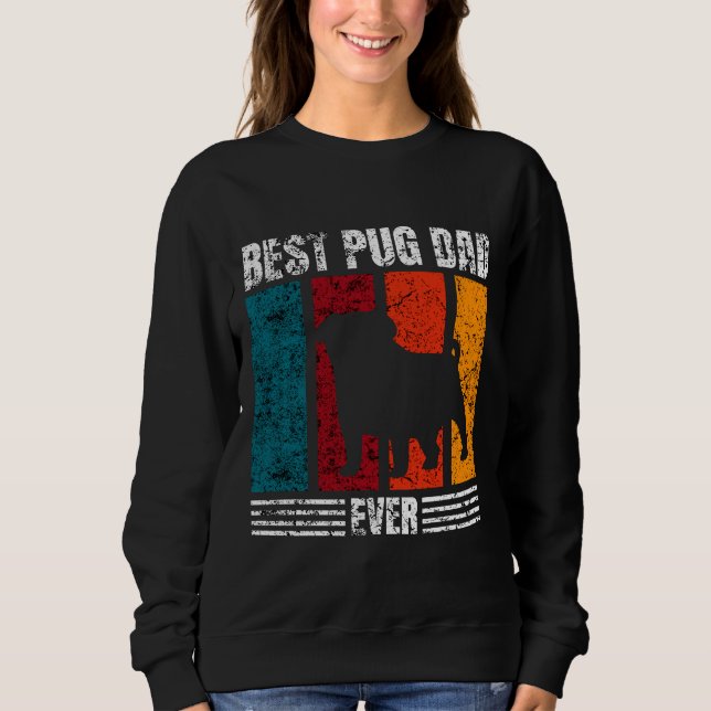 Best Pug Pappa någonsin Classic T-Shirt 538 (Framsida)