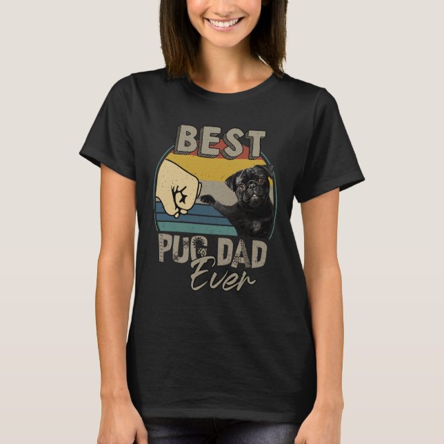 Best Pug Pappa någonsin Essential T-Shirt 217 (Framsida)
