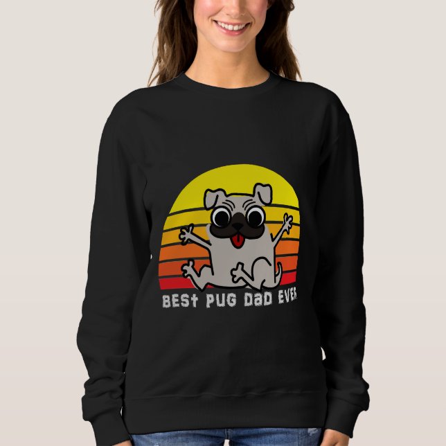 Best Pug Pappa någonsin Essential T-Shirt 845 (Framsida)