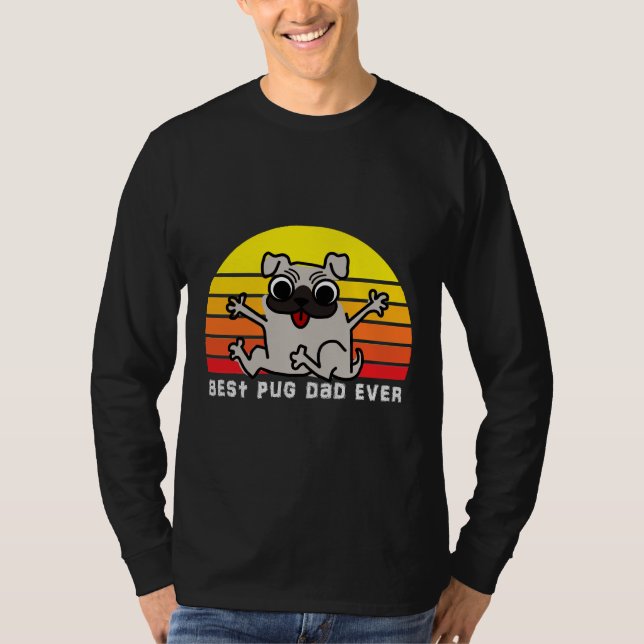 Best Pug Pappa någonsin Essential T-Shirt 845 (Framsida)