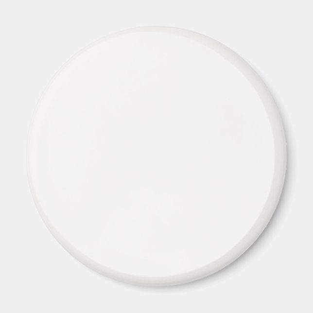 Best Pure White FAF9F6 Färg - alternativ för att l Magnet (Framsidan)