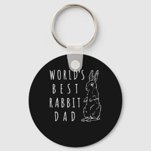 Best Rabbit Pappa, Worlds Best Bunny Pappa Apparel Nyckelring